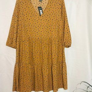 Animal Print Midi Flowy Dress